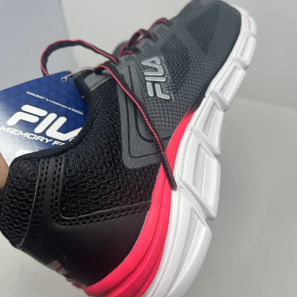 FILA Womens CoolMAX Memory Foam 5RW00526-059 Running Shoes Sneakers Size 10 NEW!
